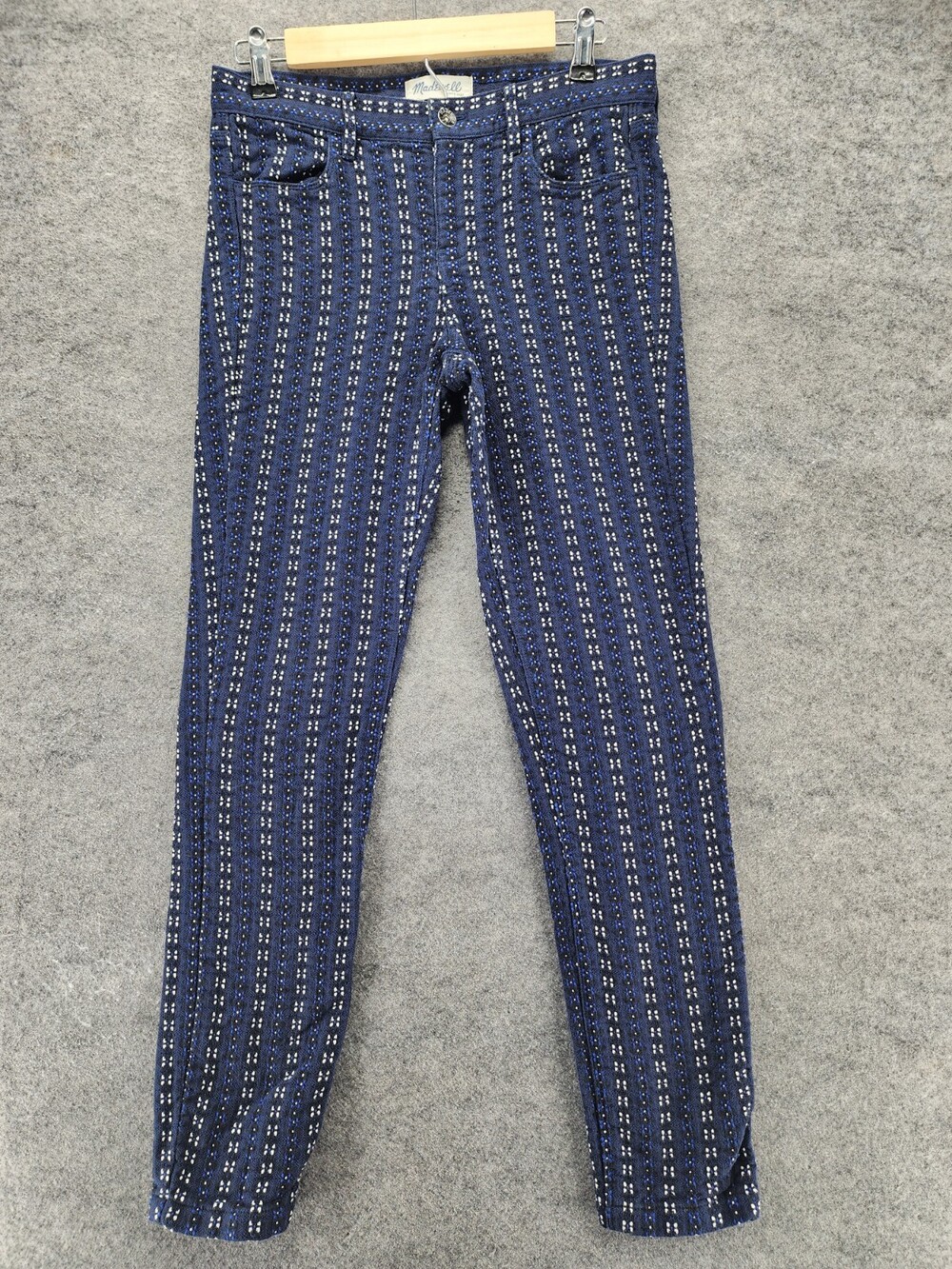 Madewell Pants Womens 2 Blue Chino Mid Rise